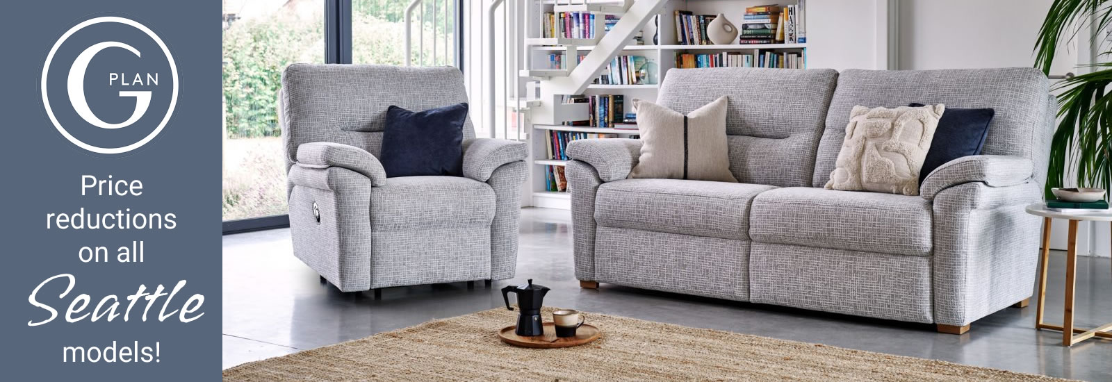 Price reductions on all G Plan Seattle models